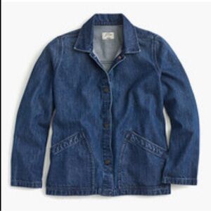 J. Crew Classic Blue Denim Jacket